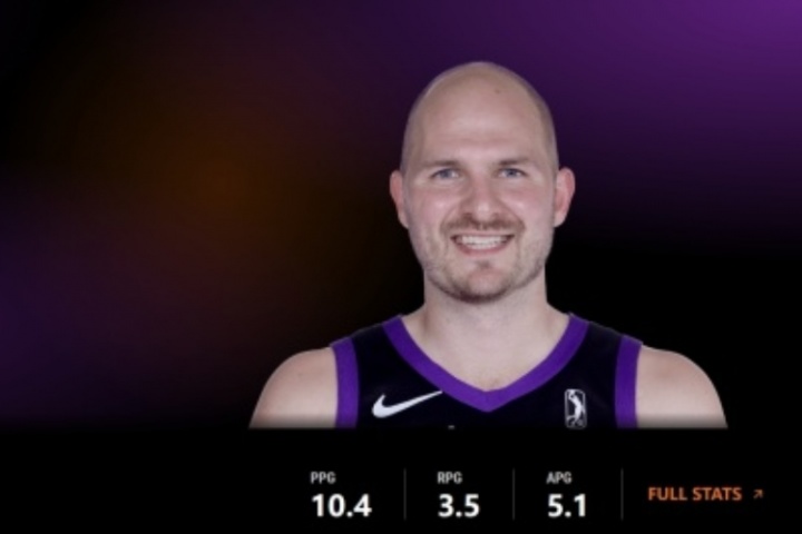 PG电子官方网站-30岁脱发的痛！国王夏联球员惨遭官方特写秃顶 发推求放过